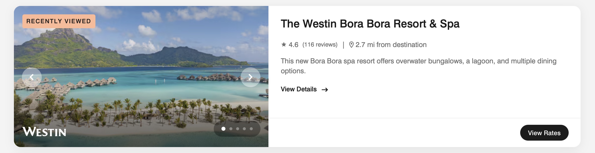 The West Bora Bora Resort & Spa